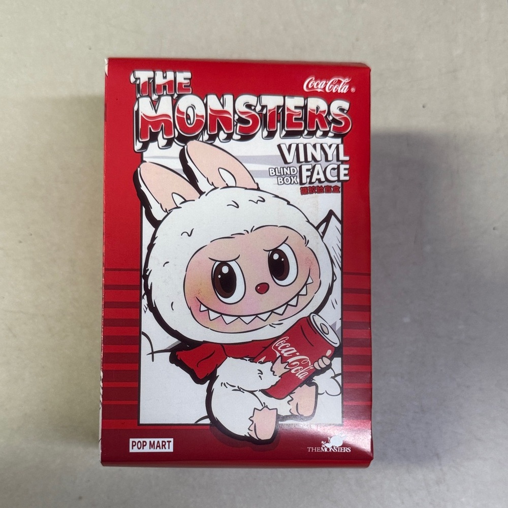 Coca Cola The Monsters Vinyl Face Doll - Red and White